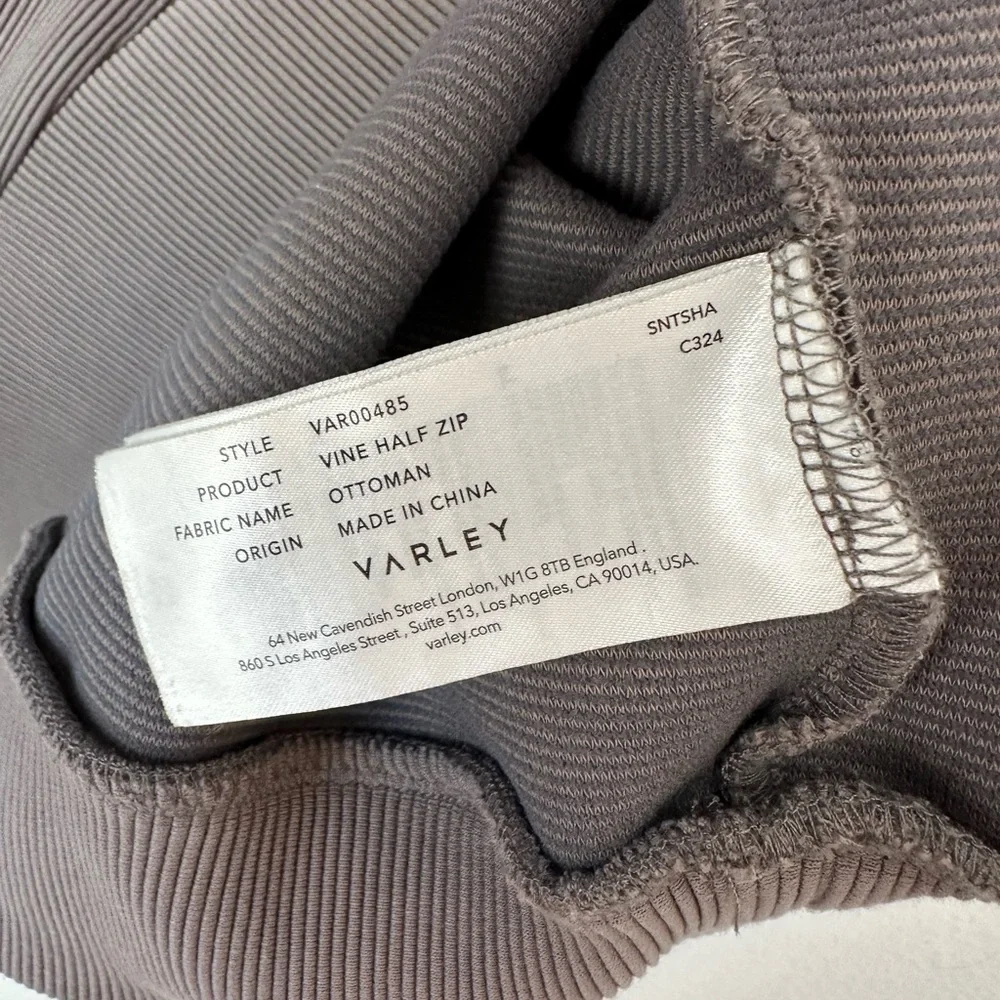 ☀️ VARLEY Vine Ottoman Half-Zip Popover - Picture 16 of 16